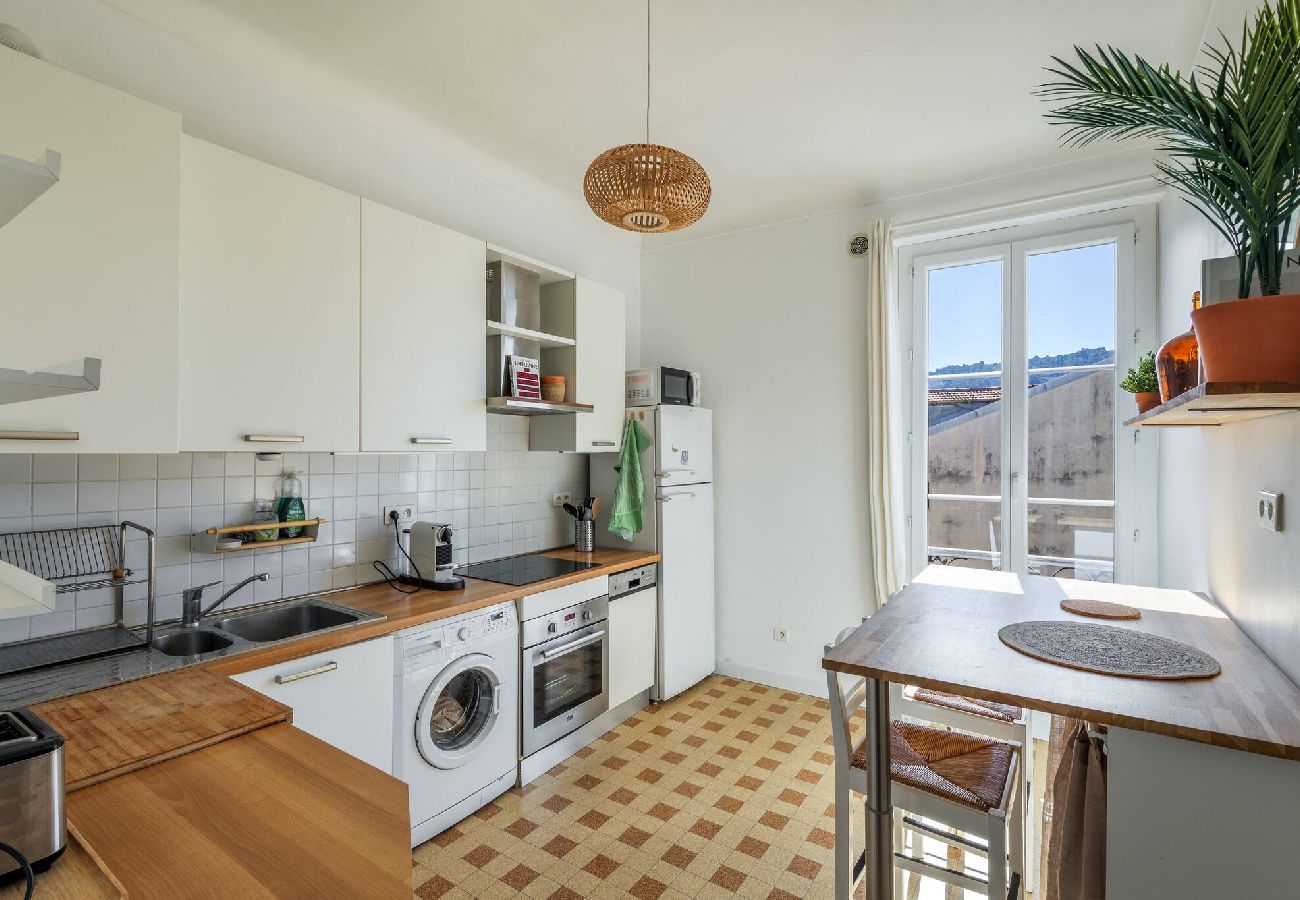 Apartment in Nice - 3 pièces lumineux avec balcon au cœur de la ville 