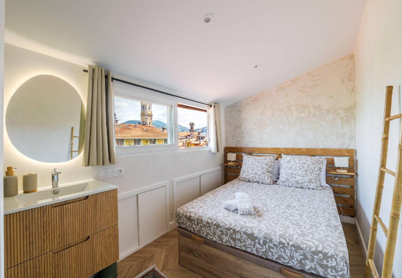 Appartement à Nice - Le perchoir Niçois, vue panoramique sur la ville 