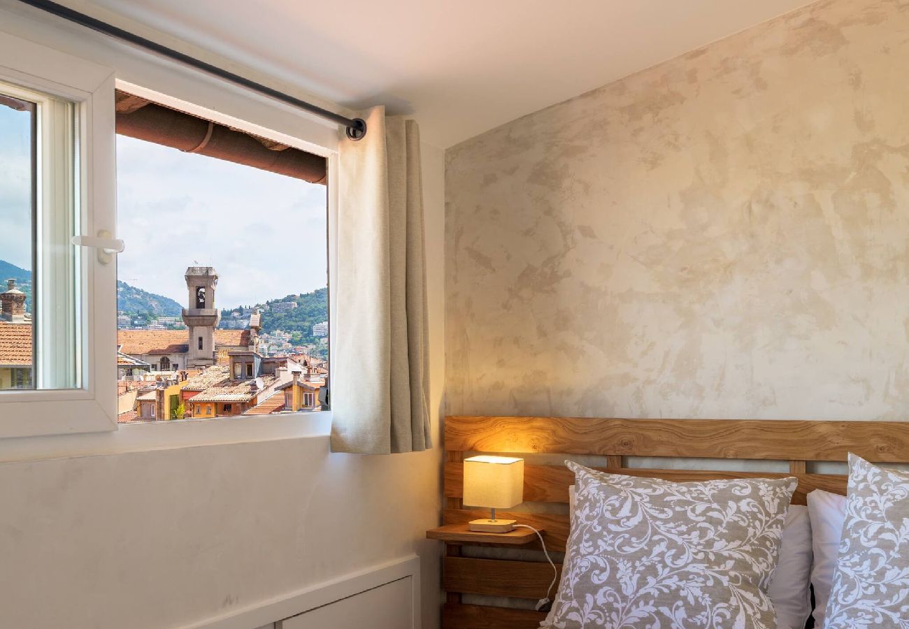 Appartement à Nice - Le perchoir Niçois, vue panoramique sur la ville 