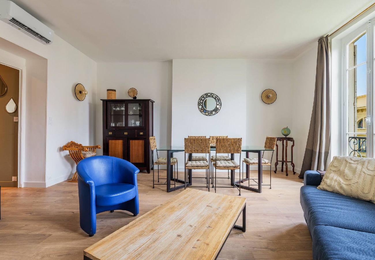Appartement à Nice - Élégant et lumineux 3 pièces avenue Jean Médecin 